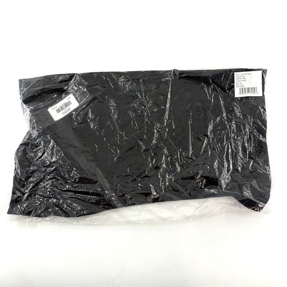 Jenni Kayne Women's Black Merino Tank Top Size M - Picture 4 of 10